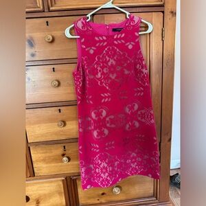Fuschia pink dress